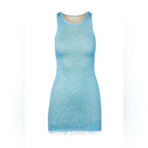 SOLD: ASTA RESORT: NATALIA MINI DRESS - BAIA BLUE SEQUIN